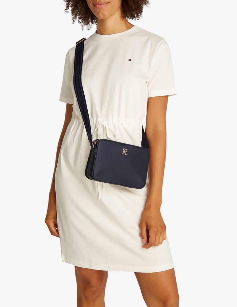 rinascente Tommy Hilfiger Camera logotape bag