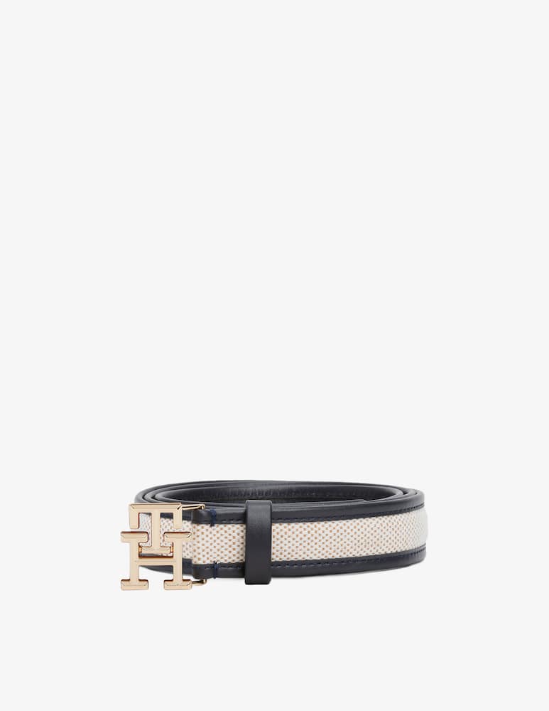 Tommy Hilfiger Cintura in canvas con logo 2.5 - immagine 1 Tommy Hilfiger Cintura in canvas con logo 2.5 - immagine 1