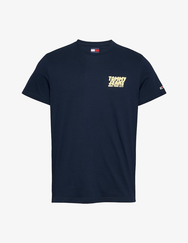 Tommy Jeans T-shirt slim stampa bubble - immagine 5 Tommy Jeans T-shirt slim stampa bubble - immagine 5