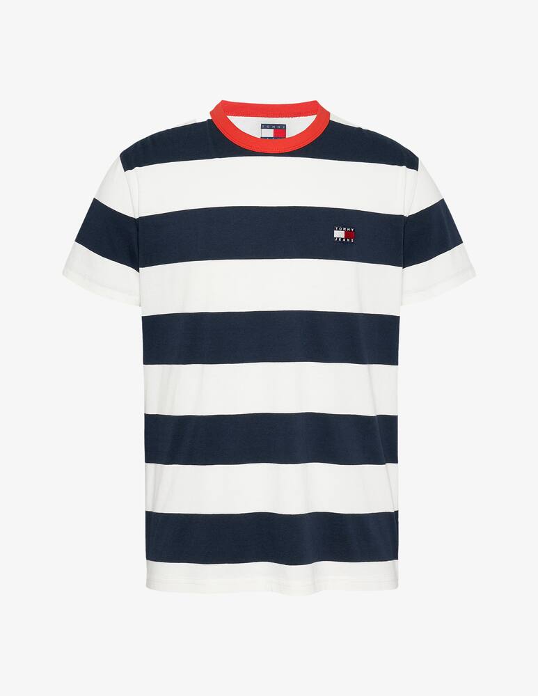 rinascente Tommy Jeans Striped crewneck t-shirt