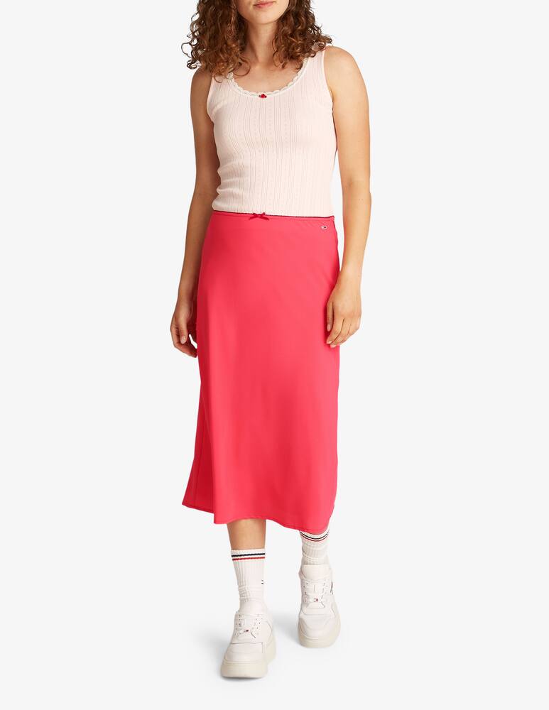 rinascente Tommy Jeans Gonna midi con elastico in vita