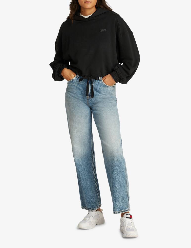 rinascente Tommy Jeans Felpa corta con cappuccio