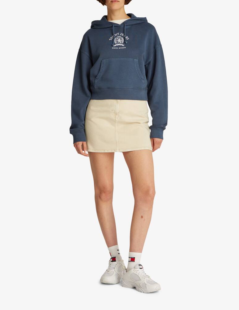 rinascente Tommy Jeans Felpa con cappuccio in cotone