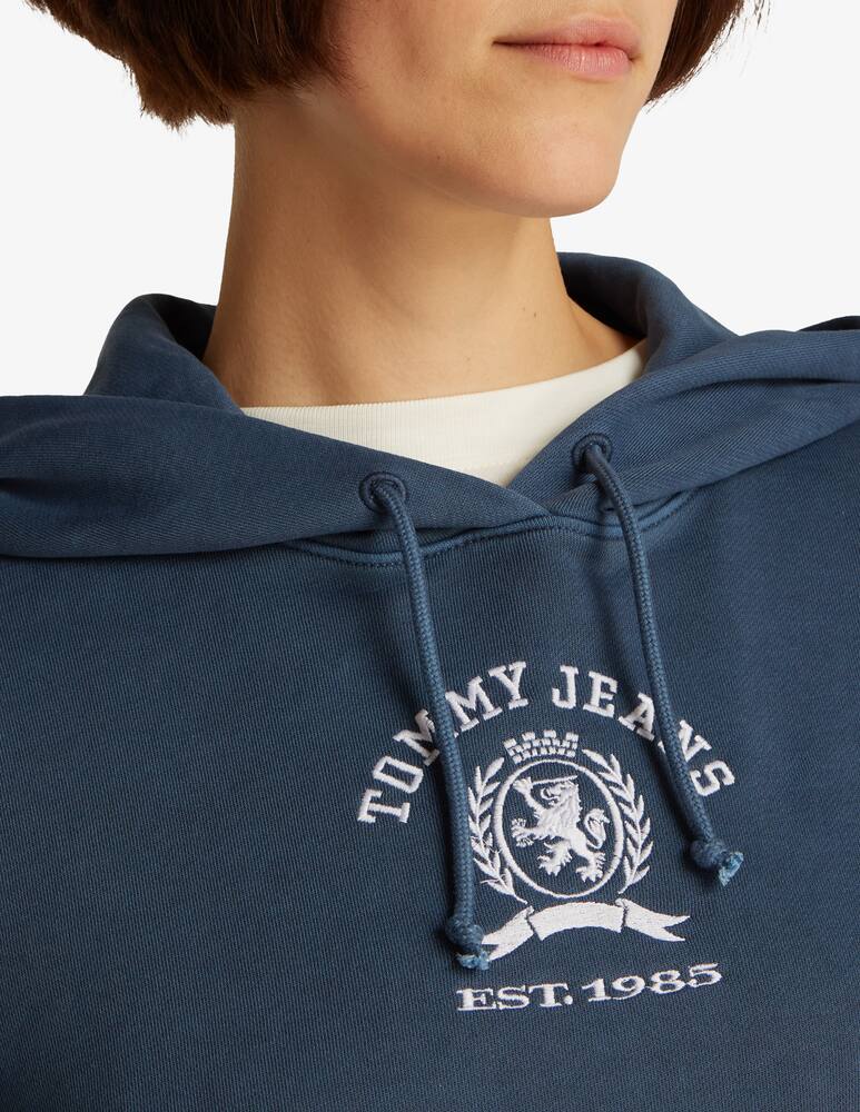 rinascente Tommy Jeans Felpa con cappuccio in cotone