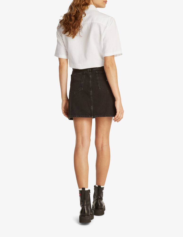 rinascente Tommy Jeans Camicia lino con nodo Tommy