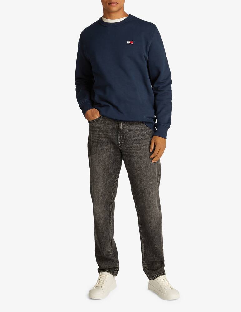 rinascente Tommy Jeans Badge crewneck jumper