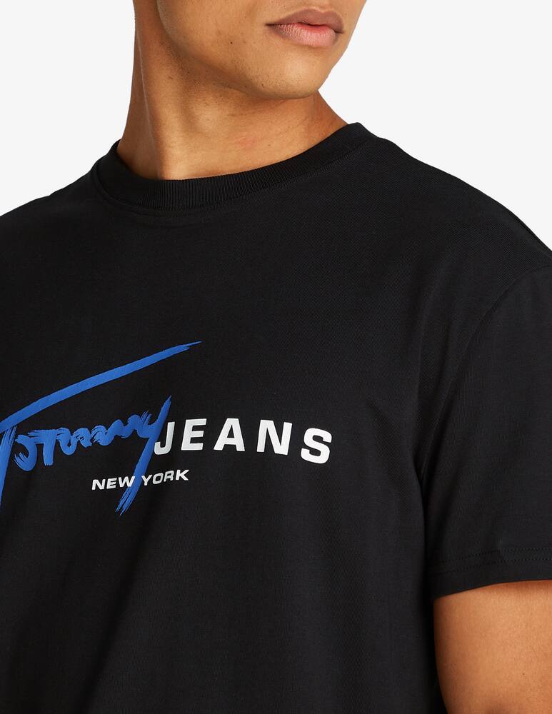 rinascente Tommy Jeans Signature logo t-shirt