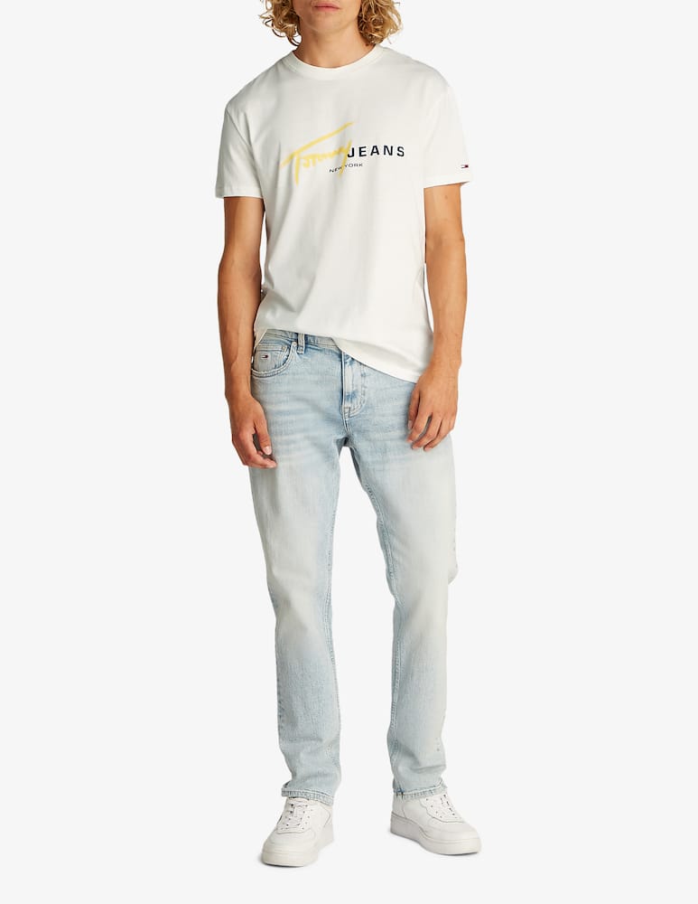 rinascente Tommy Jeans T-shirt logo grande petto