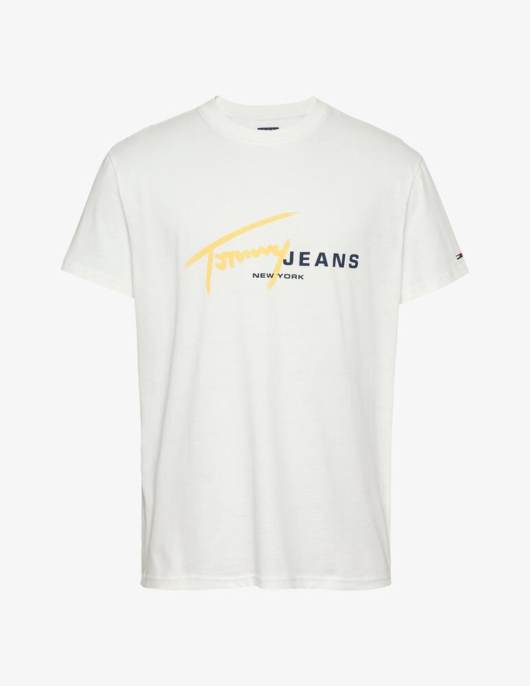 rinascente Tommy Jeans T-shirt logo grande petto