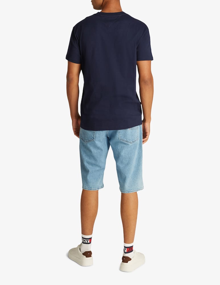 rinascente Tommy Jeans T-shirt logo firma petto