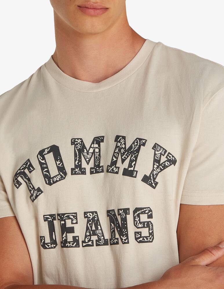 rinascente Tommy Jeans T-shirt regular con stampa varsity