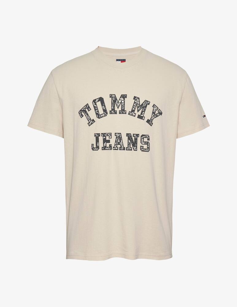 rinascente Tommy Jeans T-shirt regular con stampa varsity