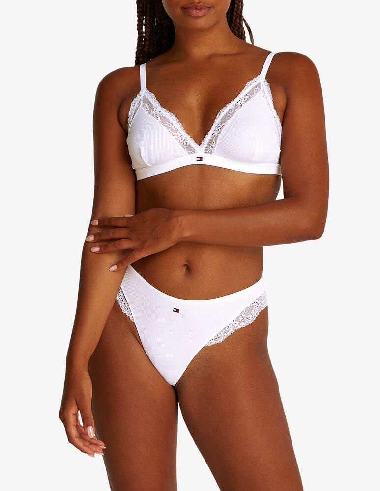rinascente Tommy Hilfiger Triangle lace bralette