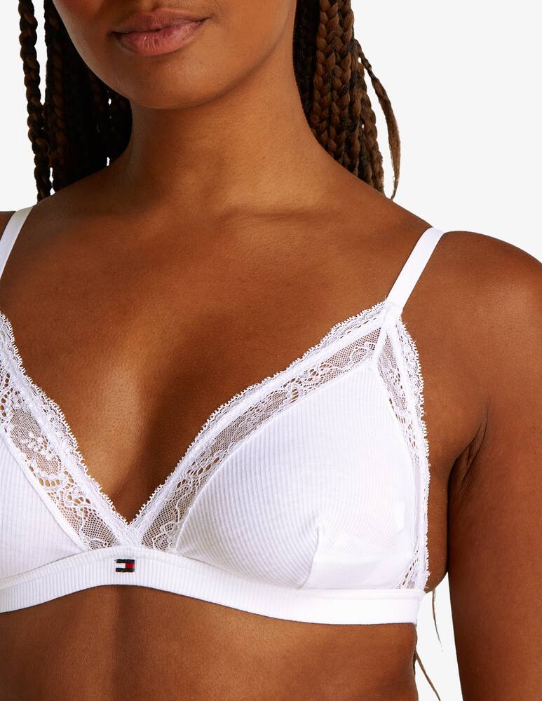 rinascente Tommy Hilfiger Triangle lace bralette