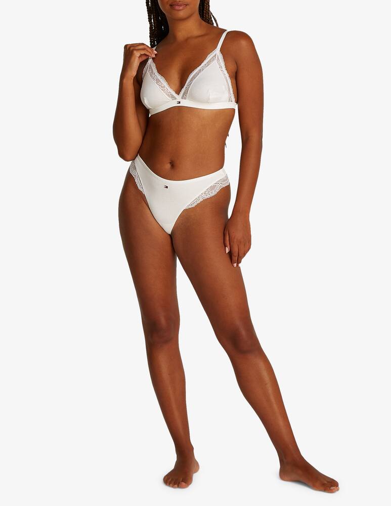 rinascente Tommy Hilfiger Triangle lace bralette