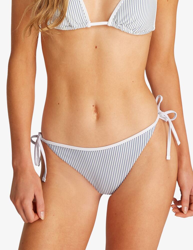 rinascente Tommy Hilfiger Striped side-tie bikini