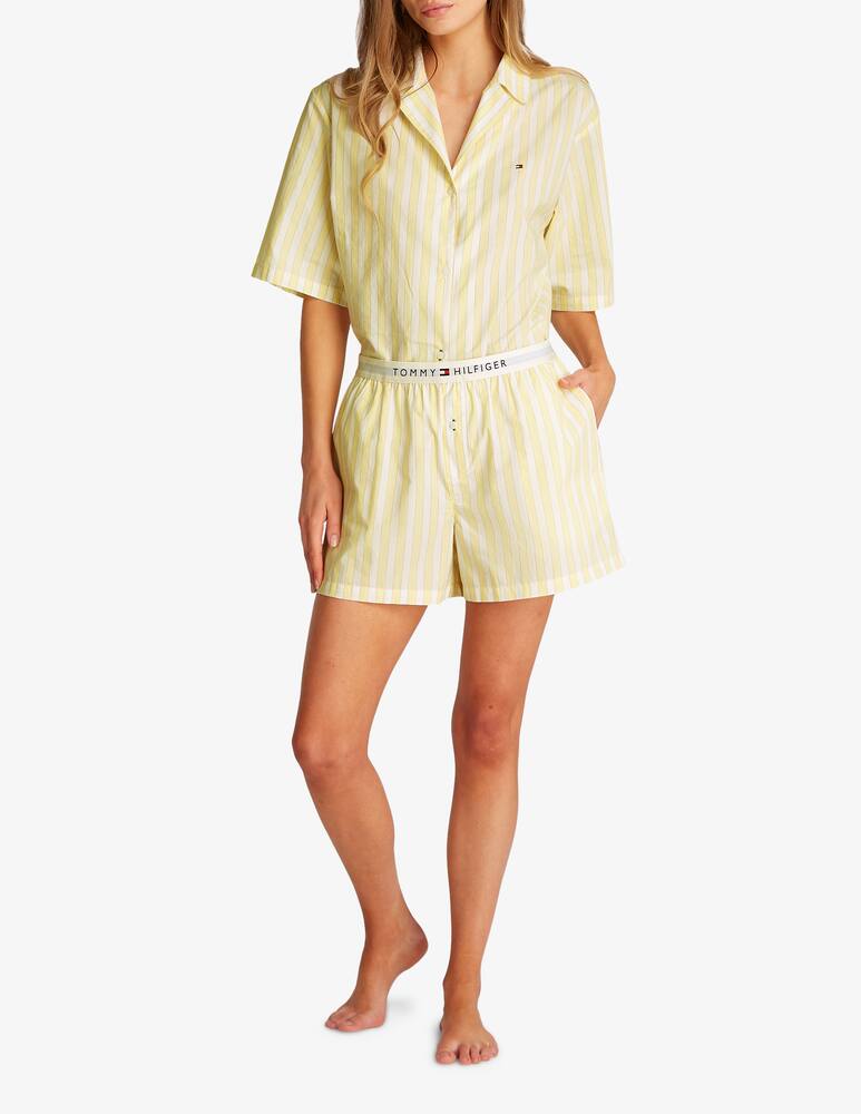 rinascente Tommy Hilfiger Cotton stripe shorts