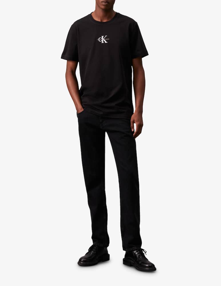 Calvin Klein Jeans Maglietta logo centro - immagine 1 Calvin Klein Jeans Maglietta logo centro - immagine 1