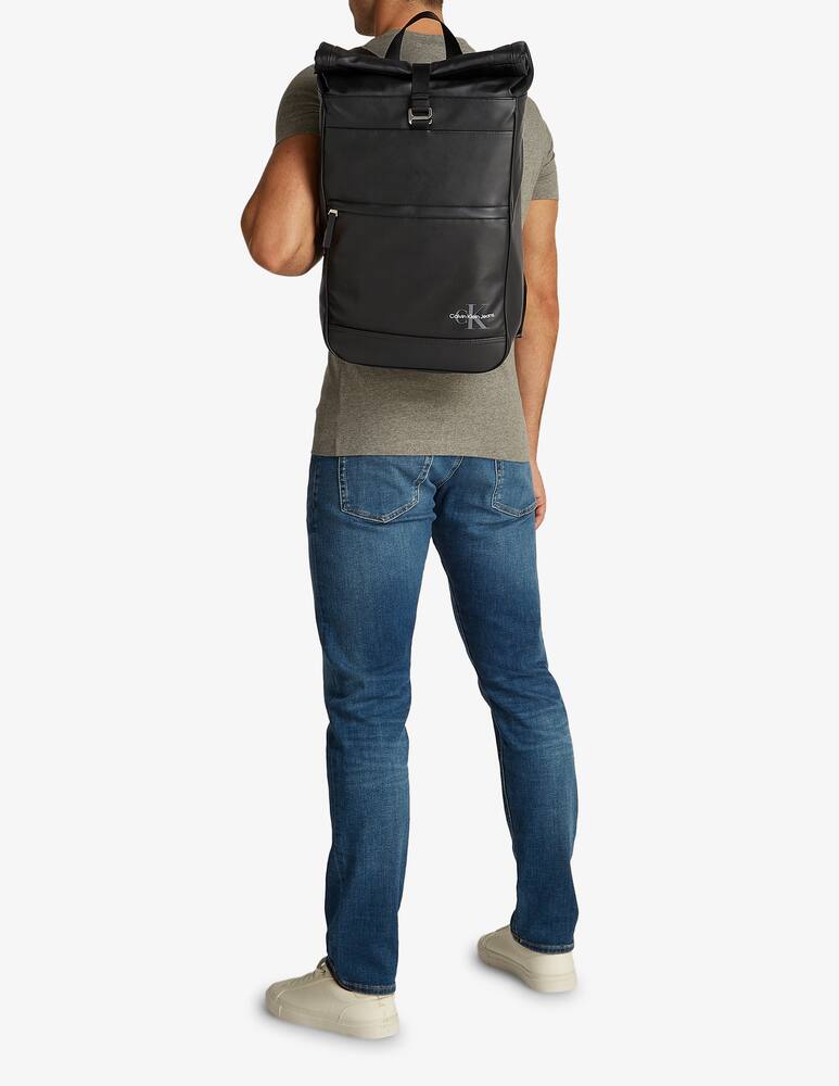 Calvin Klein Jeans Zaino monogram soft rolltop - immagine 2