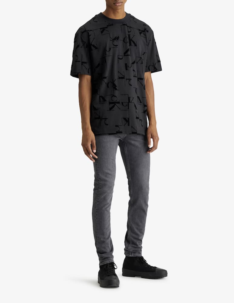 Calvin Klein Jeans Jeans slim fit nero lavato - immagine 1 Calvin Klein Jeans Jeans slim fit nero lavato - immagine 1