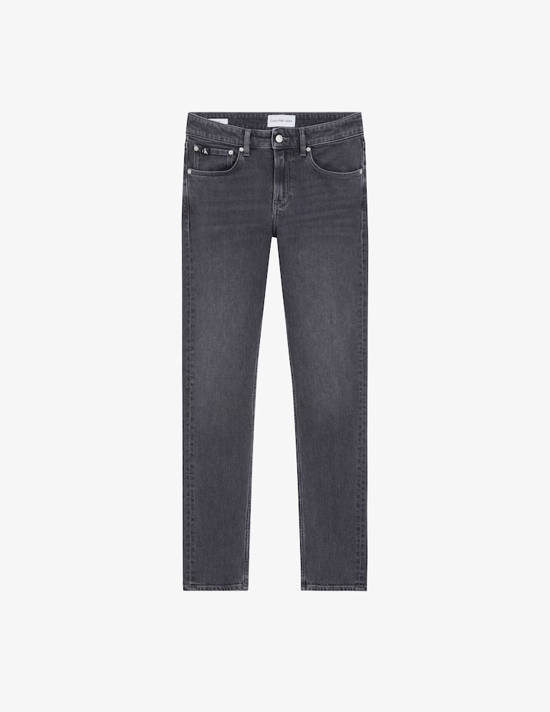 Calvin Klein Jeans Jeans slim fit nero lavato - immagine 2 Calvin Klein Jeans Jeans slim fit nero lavato - immagine 2