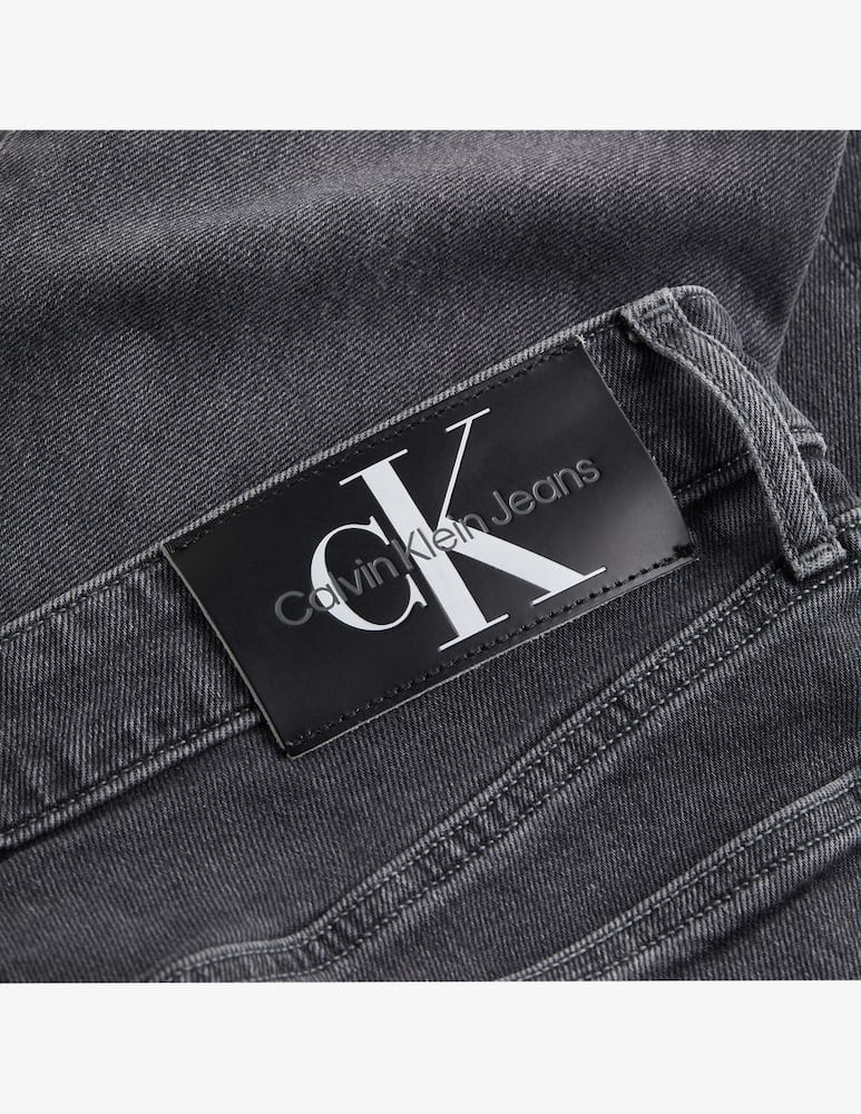 Calvin Klein Jeans Jeans slim fit nero lavato - immagine 3 Calvin Klein Jeans Jeans slim fit nero lavato - immagine 3