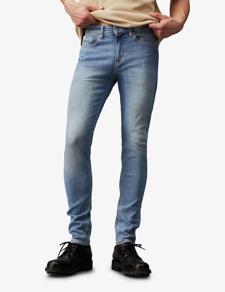 Calvin Klein Jeans Jeans skinny fit chiaro - immagine 1 Calvin Klein Jeans Jeans skinny fit chiaro - immagine 1