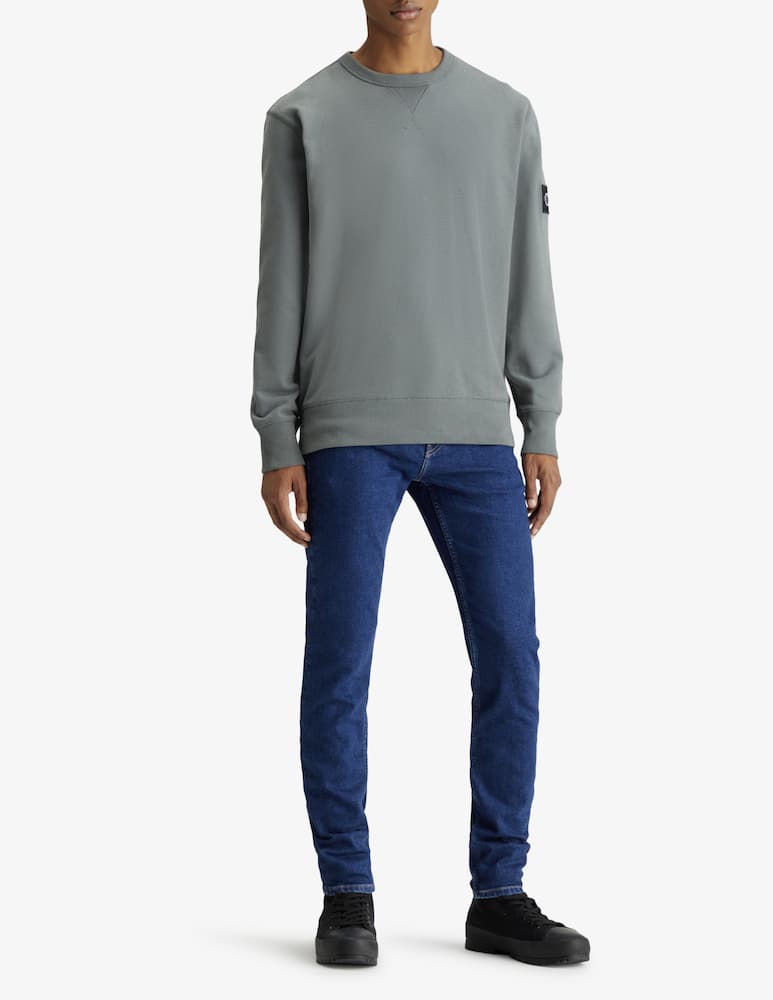 Calvin Klein Jeans Jeans slim fit scuro pieno - immagine 1 Calvin Klein Jeans Jeans slim fit scuro pieno - immagine 1