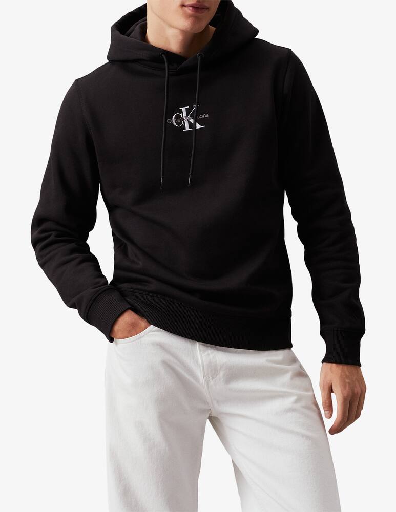 rinascente Calvin Klein Jeans Felpa con cappuccio regular fit small logo