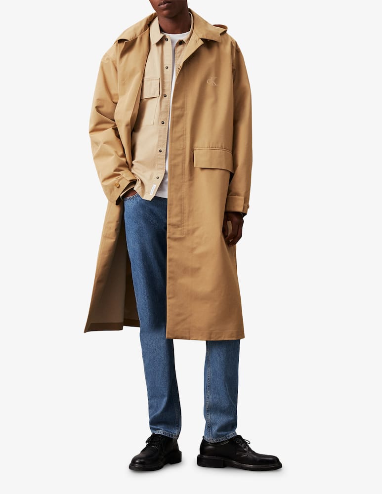 Calvin Klein Jeans Trench con cappuccio - immagine 1 Calvin Klein Jeans Trench con cappuccio - immagine 1