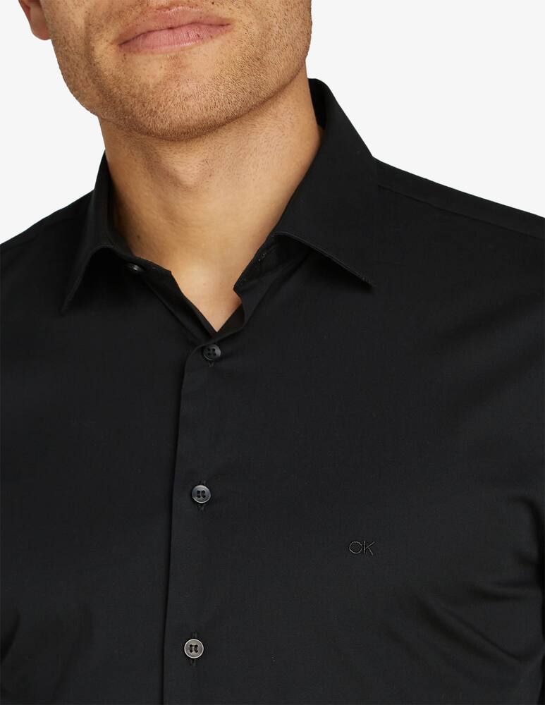 rinascente Calvin Klein Camicia poplin stretch regular fitted