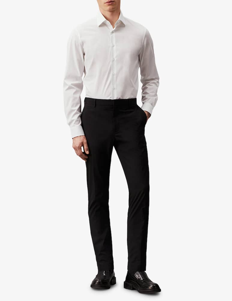 Calvin Klein Camicia poplin stretch regular fitted - immagine 2 Calvin Klein Camicia poplin stretch regular fitted - immagine 2