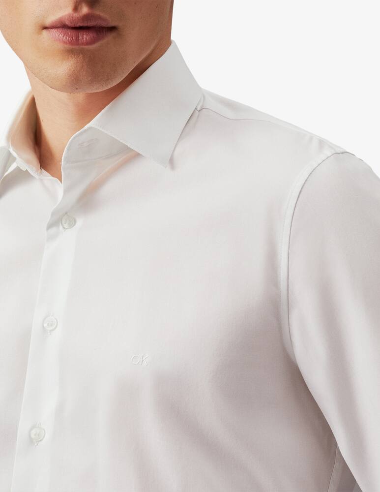 rinascente Calvin Klein Camicia poplin stretch regular fitted