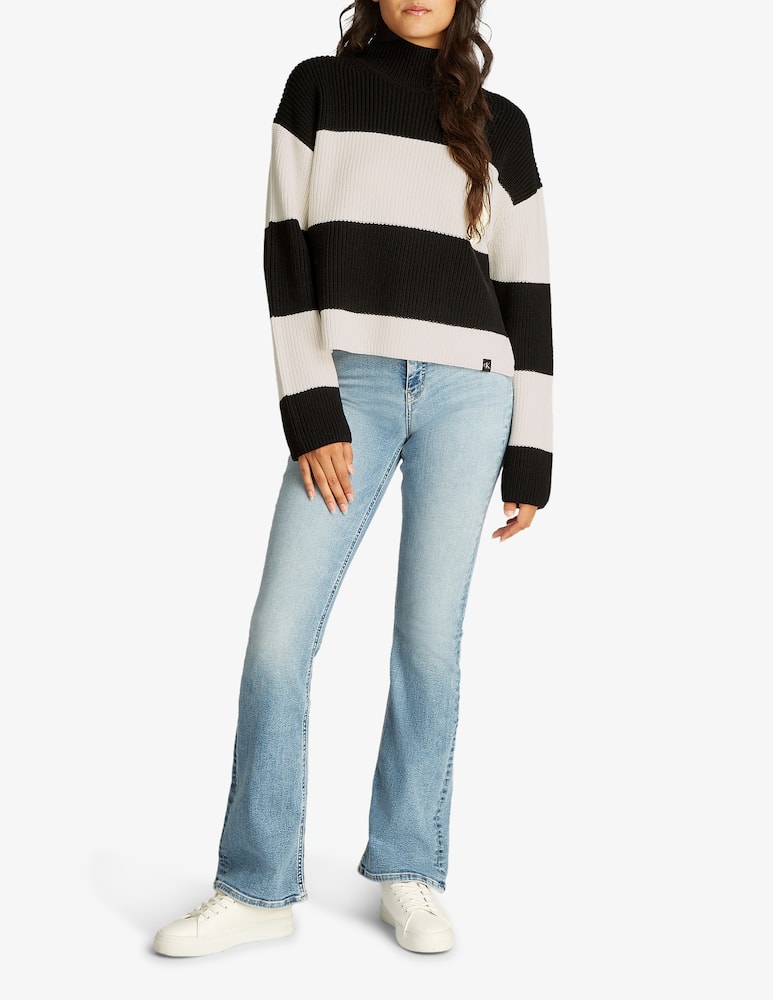 Calvin Klein Jeans Maglione a collo alto in cotone - immagine 2 Calvin Klein Jeans Maglione a collo alto in cotone - immagine 2