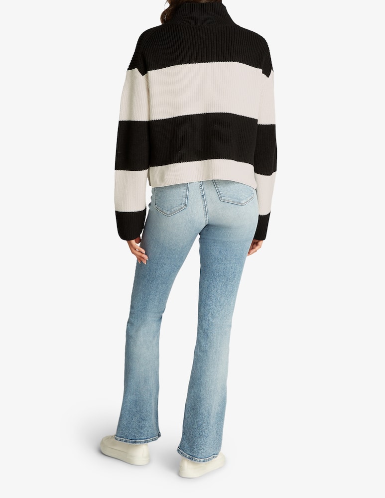 Calvin Klein Jeans Maglione a collo alto in cotone - immagine 3 Calvin Klein Jeans Maglione a collo alto in cotone - immagine 3