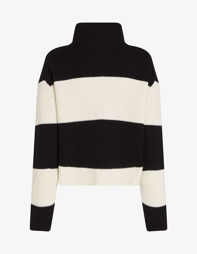 Calvin Klein Jeans Maglione a collo alto in cotone - immagine 6 Calvin Klein Jeans Maglione a collo alto in cotone - immagine 6