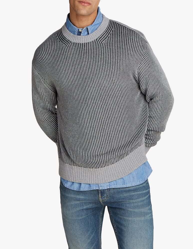 Calvin Klein Jeans Maglia girocollo trama vanise - immagine 1