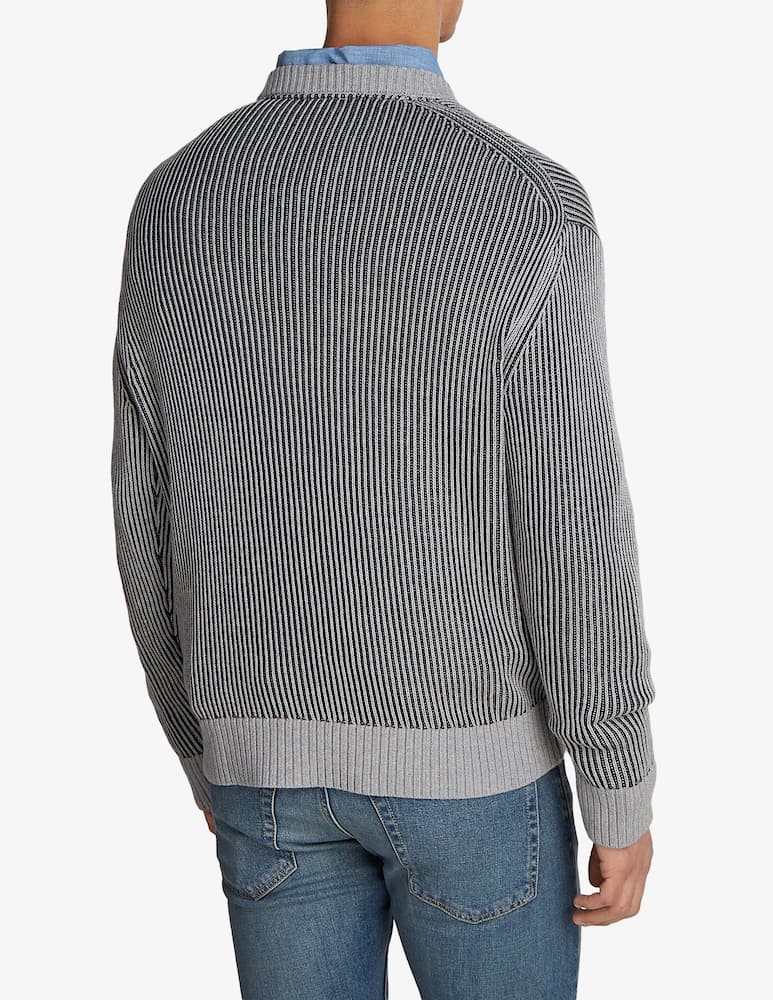 Calvin Klein Jeans Maglia girocollo trama vanise - immagine 2