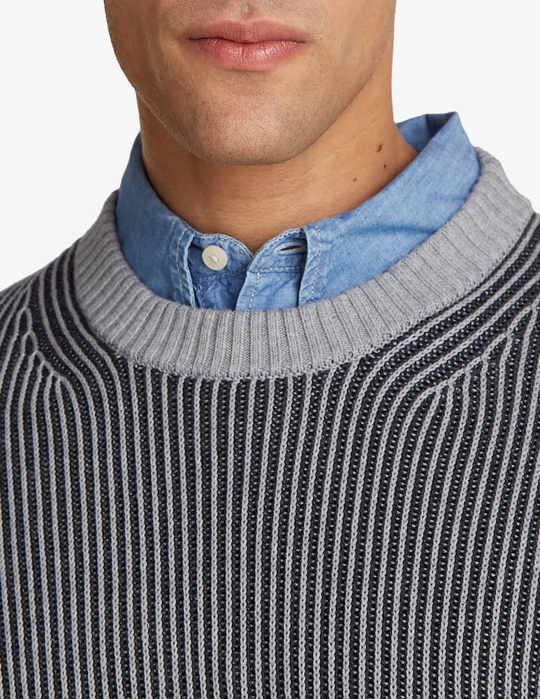 Calvin Klein Jeans Maglia girocollo trama vanise - immagine 3