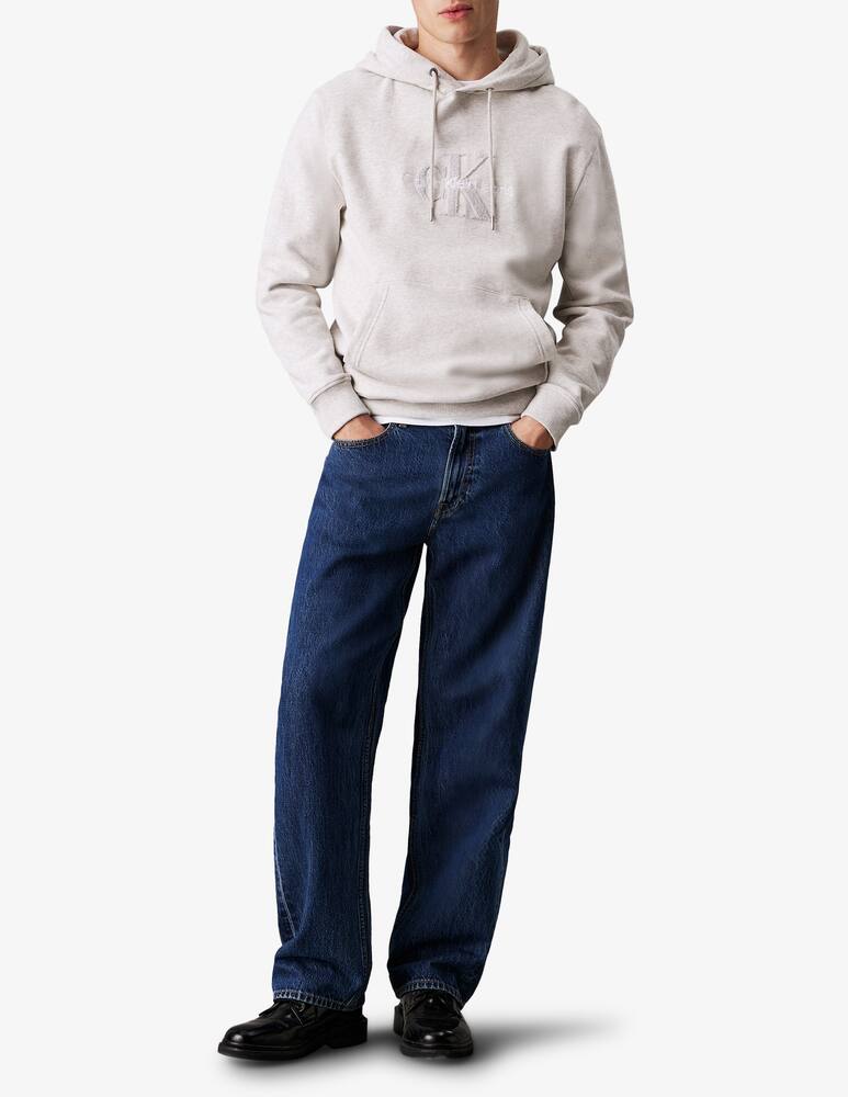 rinascente Calvin Klein Jeans Felpa con cappuccio logo chenille