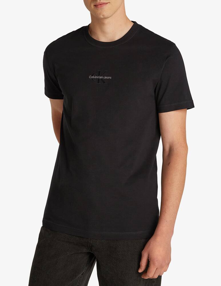 Calvin Klein Jeans Maglietta logo centro - immagine 1 Calvin Klein Jeans Maglietta logo centro - immagine 1