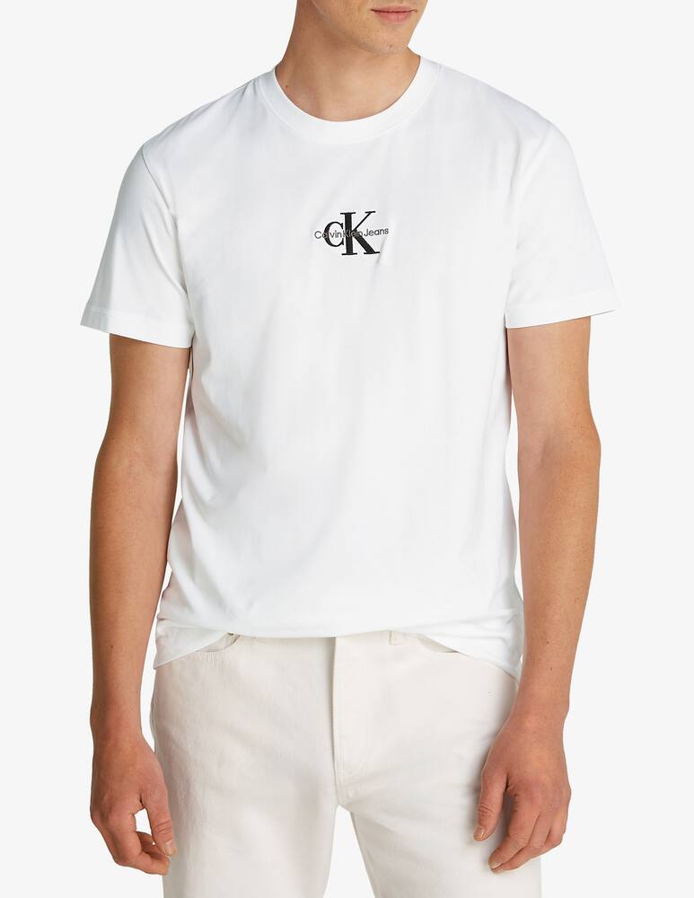 Calvin Klein Jeans Maglietta logo centro - immagine 1 Calvin Klein Jeans Maglietta logo centro - immagine 1