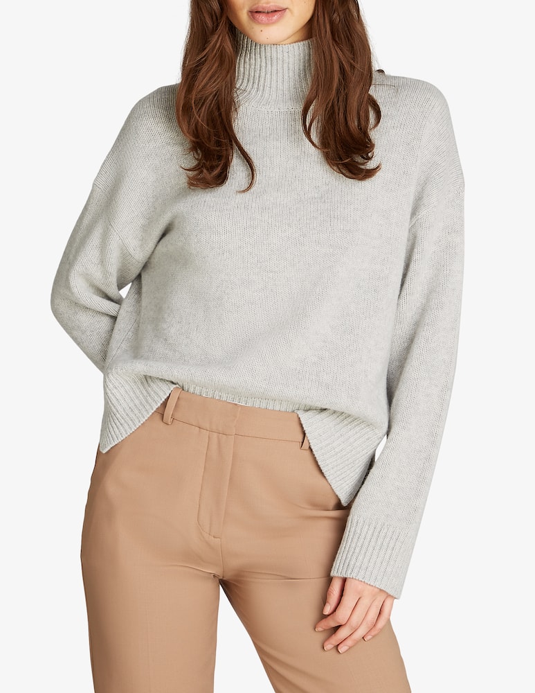 Calvin Klein Maglione a collo alto in misto cashmere - immagine 1 Calvin Klein Maglione a collo alto in misto cashmere - immagine 1