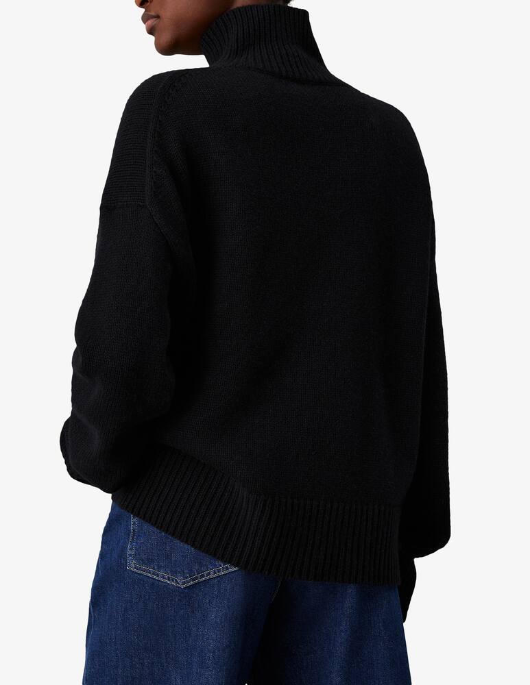 Calvin Klein Basic cashmere blend turtleneck - picture 3 Calvin Klein Basic cashmere blend turtleneck - picture 3