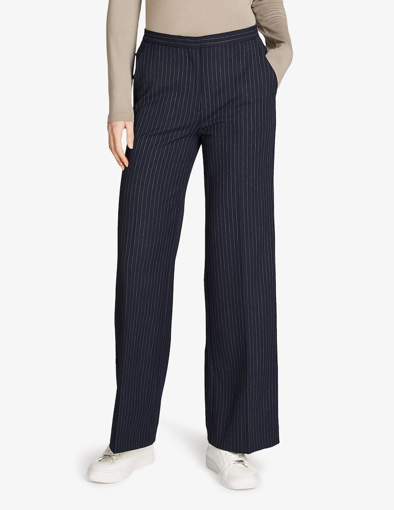 Calvin Klein Wide leg pinstripe pants - picture 1 Calvin Klein Wide leg pinstripe pants - picture 1
