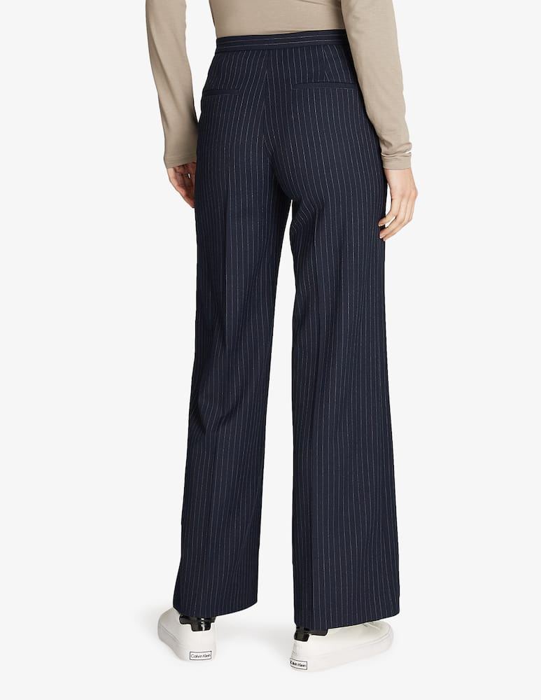Calvin Klein Wide leg pinstripe pants - picture 2 Calvin Klein Wide leg pinstripe pants - picture 2