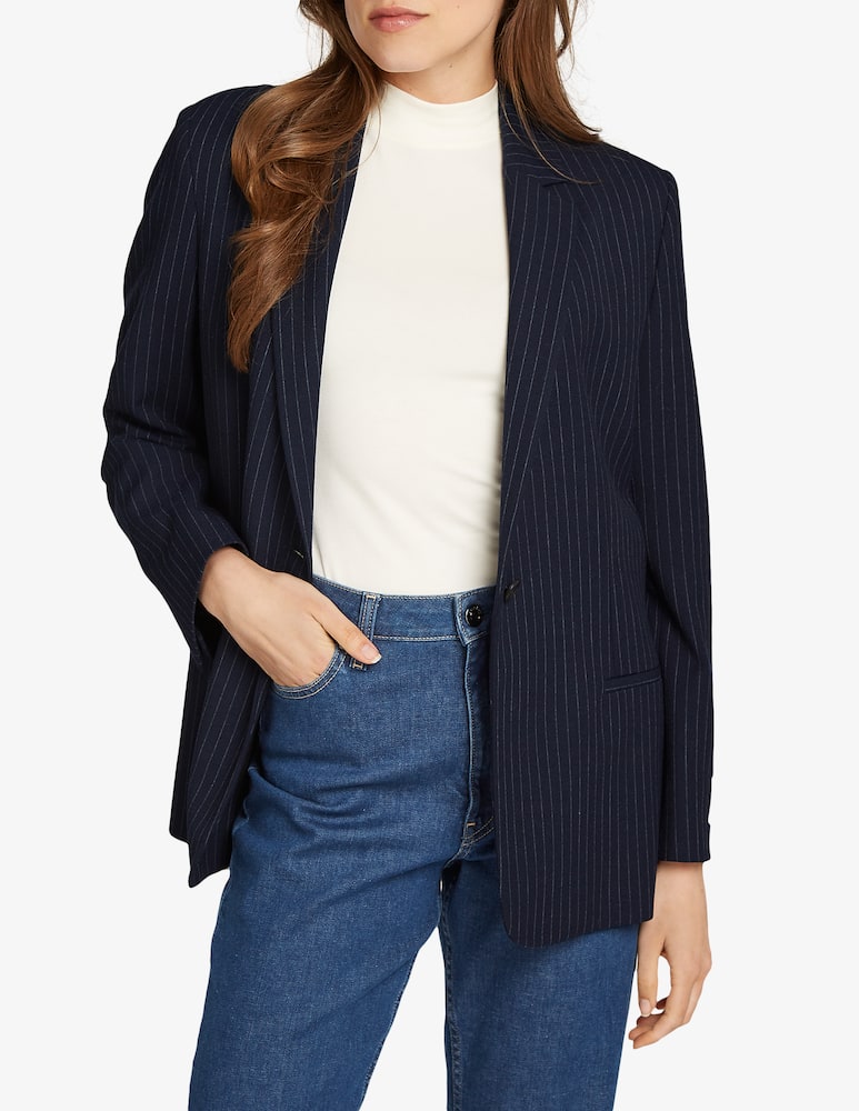 Calvin Klein Blazer 1 bottone gessato - immagine 1