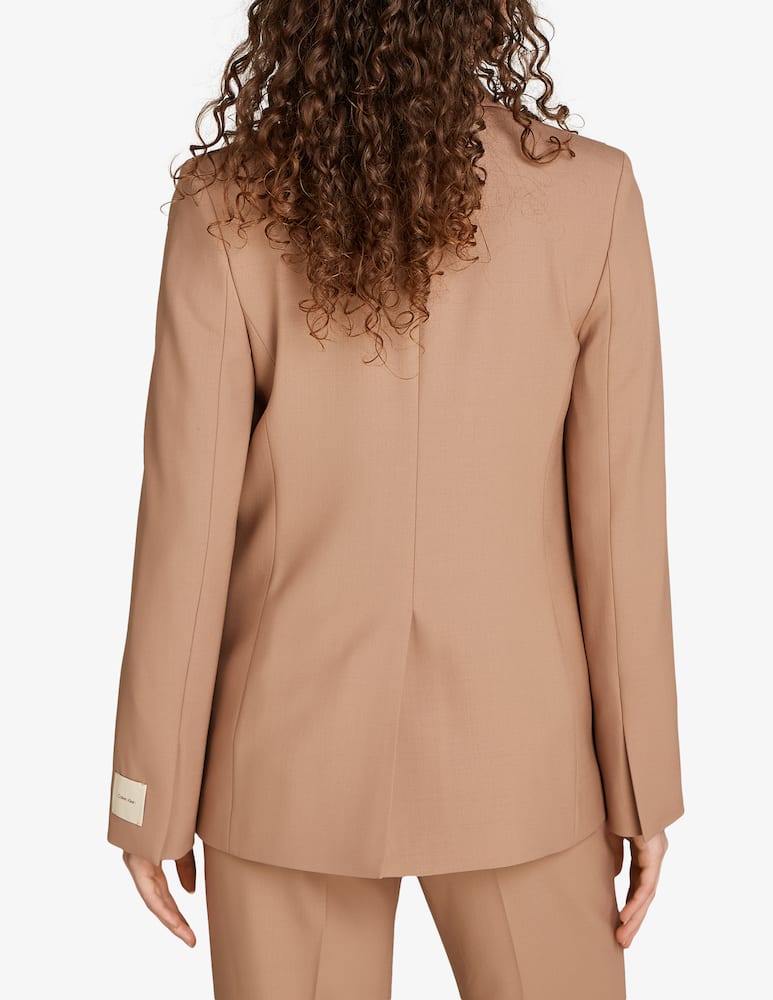 Calvin Klein Blazer 1 botone in lana stretch - immagine 2 Calvin Klein Blazer 1 botone in lana stretch - immagine 2