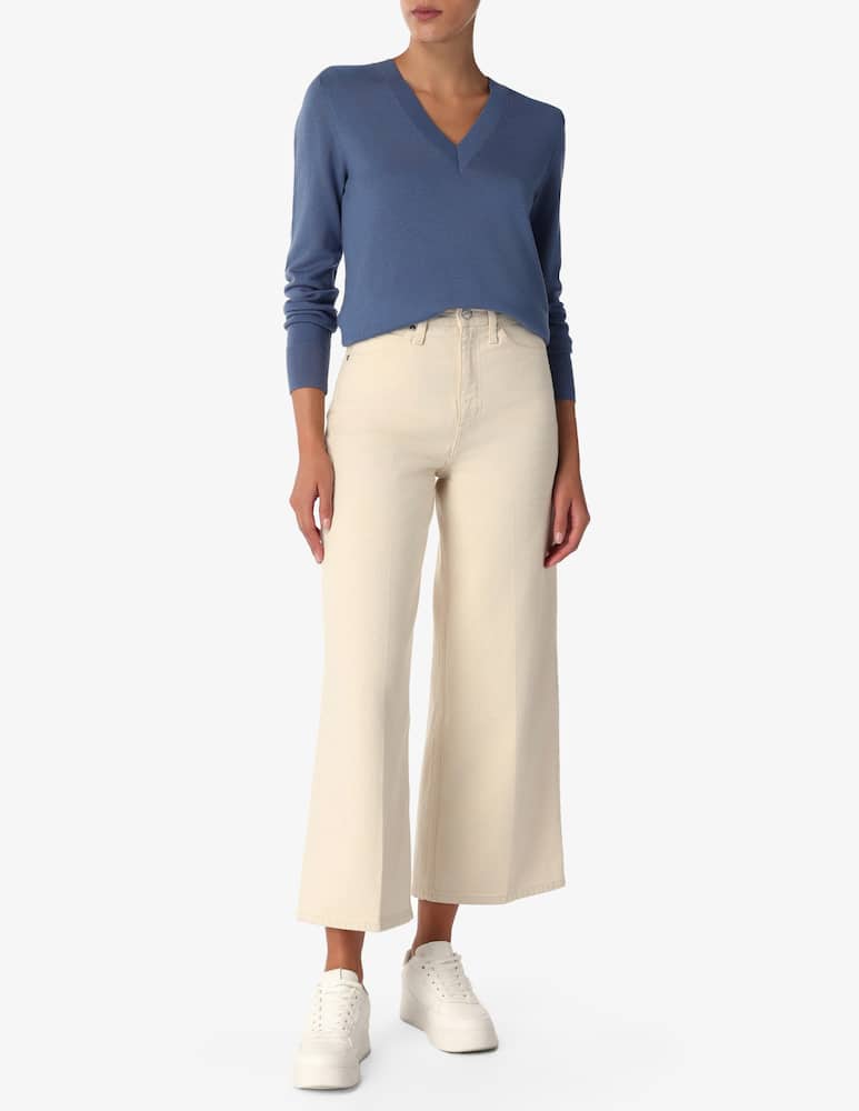 rinascente Calvin Klein Top basico tipping lana