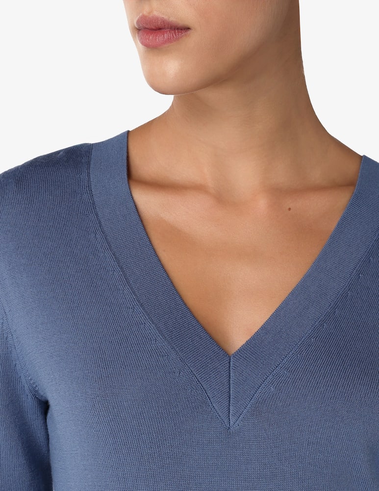 rinascente Calvin Klein Top basico tipping lana